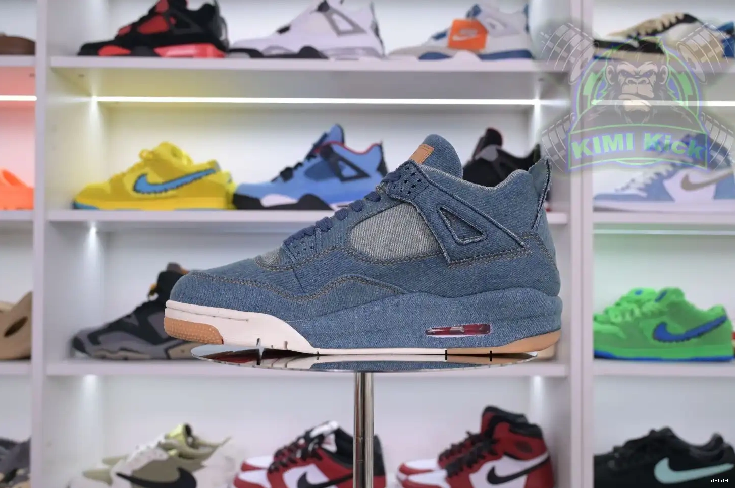 Jordan denim Jordan levis 4 retro Air Kimikick 0602